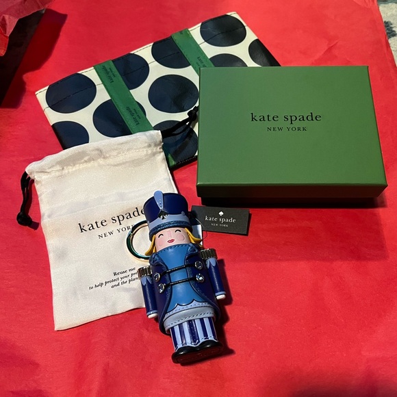 Kate Spade Nutcracker Keychain - Picture 1 of 3